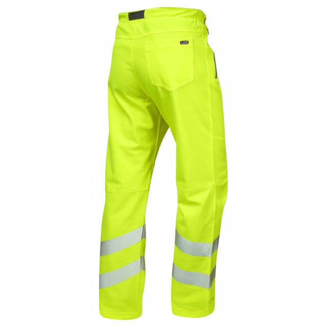 ISO 20471 Class 1 Stretch Work Trouser Yellow